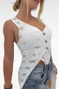 gilet traforato long